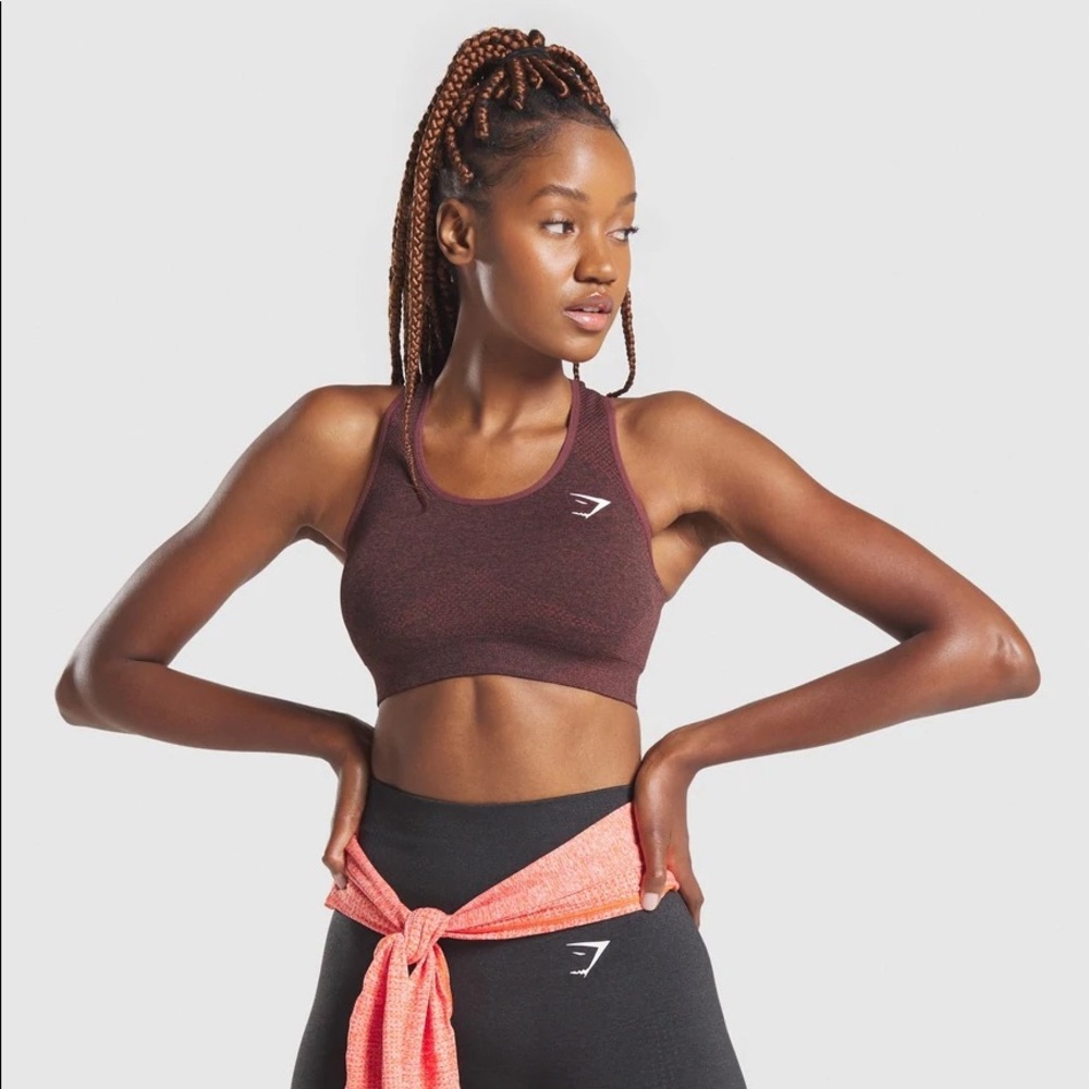 Gymshark Brown Marl Set | Both XS